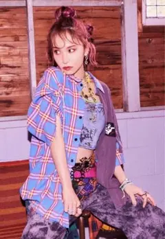 美品Lisa　ROYreflectoverjoy　ロイ　ドッキングTワンピース ドッキングワンピース - ROY reflect overjoy