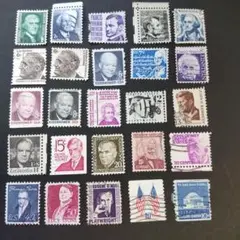 ケネディ　リンカーン　切手　保存良し　希少 ケネディ リンカーン 切手 保存良し 希少
