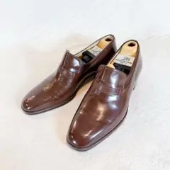 madras マドラス レザーシューズ 本革 茶 6½