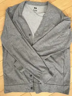 UNIQLO AIRism グレー カーディガン Lサイズ