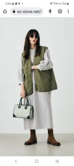 moussy MILITARYベスト