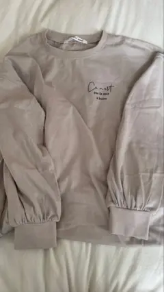 RAY CASSIN FAVORI ベージュ スウェット