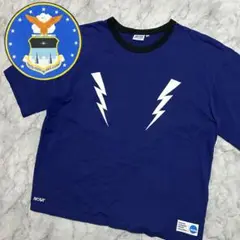 US military NACC USAFA カデット リンガー Tシャツ L