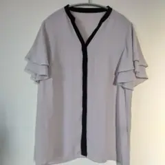 クードシャンス　フリル袖 シャツ