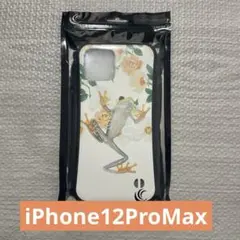 新品⭐️iPhone12ProMax ケース 蛙 カエル アカメアマガエル
