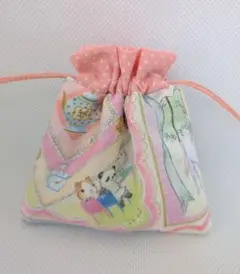 123　ユキエモン　ミニ巾着　小さな収納