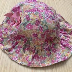べべ ベビー帽子 花柄 匿名配送