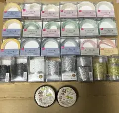 レースデコレーションテープ28個セット　レースシール