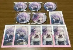 プロセカ グリッター缶バッジ特訓前後 エピカ 箔押し 巡音ルカ キティ 30B