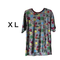 Fresh 幾何学模様 Tシャツ ＸＬ