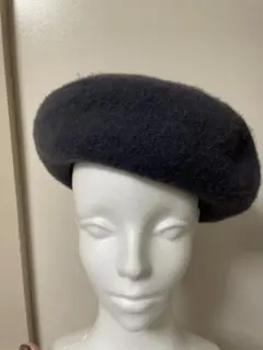 ベレー帽 グレー