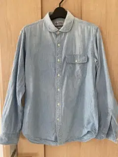 最終値下げ！RUGGED FACTORY ラウンドカラーデニムシャツ Mサイズ