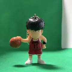 スラムダンク キーホルダー☆流川楓☆ふざけてるのなら交代しろ！どあほうが！