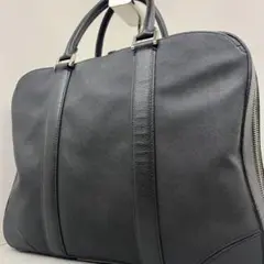 美品✨ バーニーズニューヨーク サフィアーノレザー ビジネスバッグ ブラック