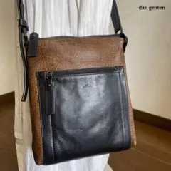 ◇ 良品dan gentenダンゲンテン レザーショルダーバッグ ◇