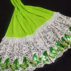 クールタオル　No.932　キラキラスパンコールちょうちょ　ハンドメイド