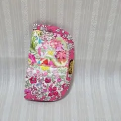 リバティ　パッチワーク小物入れ