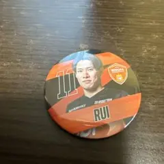 レノファ山口　ラージ缶バッジ　横山塁選手