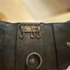 coach 折りたたみキーケース 黒