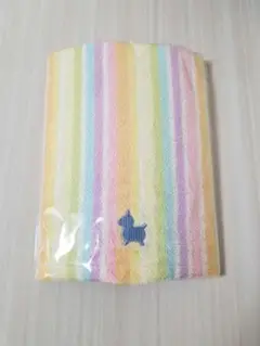 Rody タオル ハンカチ パステルカラー ロディ 新品未使用 刺繍 レインボー