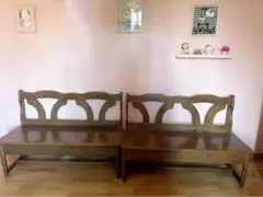 アンティーク家具 ベンチ 収納可