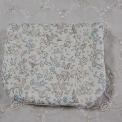 リバティfuwara6重ガーゼハンカチ◇メドウテイルズ