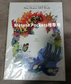 ホウエンアートブック　New Houen ART Book Pokemon Center Limited Art book of New Hoenn Art Book Omega