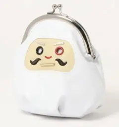 ダルマ ミニパース ホワイト がま口 新品♡未使用