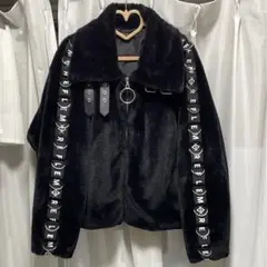 【レフレム】Dリング クロップファージャケット