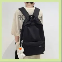 【人気商品】シンプル バックパック ユニセックス リュック 大容量
