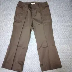 HAAREN　クロップドパンツ　七分丈パンツ　カジュアルパンツ　レディース