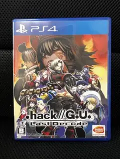 【美品】PS4 .hack//G.U. Last Recode