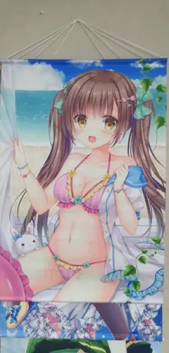 B2タペストリー 泳ぎに行こう(小日向ほしみ)