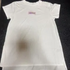 ホワイト Tシャツ ロゴ入り