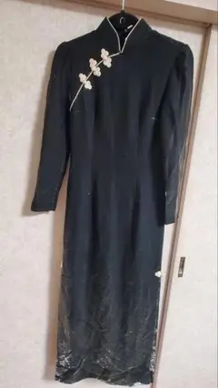 チャイナ服 ロングワンピース 中華 古着