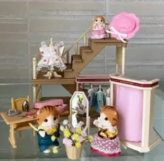 シルバニアファミリー　人形　家具　小物　おまとめ