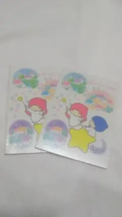 レトロ★キキララ　メモ帳　2点セット