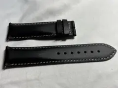 新品ロンジン純正ベルト&Dバックル21ｍｍ LONGINES - 本物 新品同 ロンジン 純正品 シルバー 尾錠 レザー