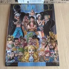 【新品、未開封】【ONE PIECE】JC78巻 イラスト『クリアポスター』
