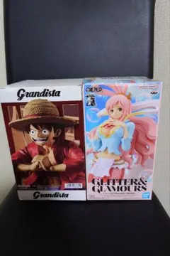 ワンピース ルフィ、 しらほし フィギュアセット