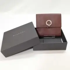 【未使用展示品】BVLGARI(ブルガリ)ロゴクリップ Wホック 折り財布