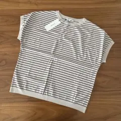 新品タグ付き　【洗える】23区　 レーヨンポリエステルストレッチ ニット