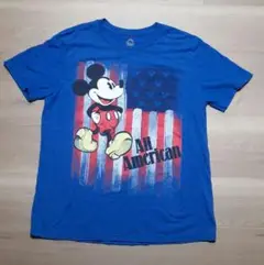 USA古着 ウォルト ディズニー ミッキーマウス　Tシャツ L