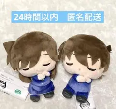 名探偵コナン すやちびぃ ミニぬいぐるみ 毛利 蘭 工藤 新一 2点セット