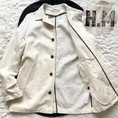 French Military "HM" ホスピタル リネンコート アイボリー