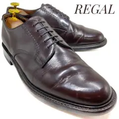 REGAL リーガル プレーントゥ 2504 茶 ブラウン 24cm