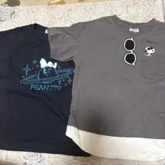 スヌーピーTシャツ 130サイズ 2枚セット