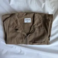 【25W】Organic Zip Boilersuit / GROWN