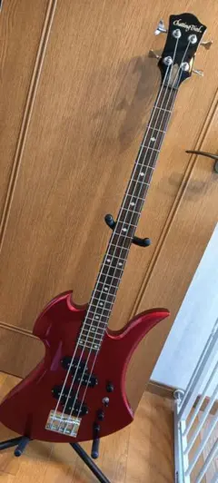 チャッティングバード、ベース Chatting Bird Electric Bass Red japan Carparison Rare No