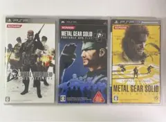 メタルギアソリッド オプス オプスプラス ピースウォーカー 3本セット